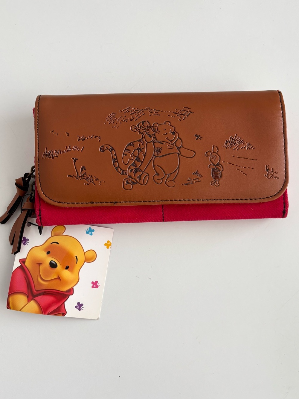 Disney Vintage Winnie the Pooh & Friends Wallet NWT